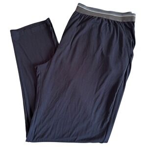 Marine Layer 2XL Navy Blue Striped Waistband Relaxed Mens Lounge Pants 13789